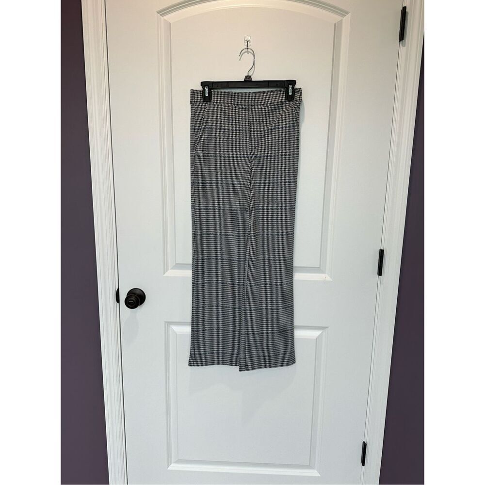 Sanctuary Pull-on Straight Leg Pants Houndstooth Size XS